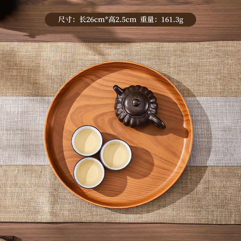 1PC Plastic Round Dessert Plat - Japanese Snacks 评论和价格