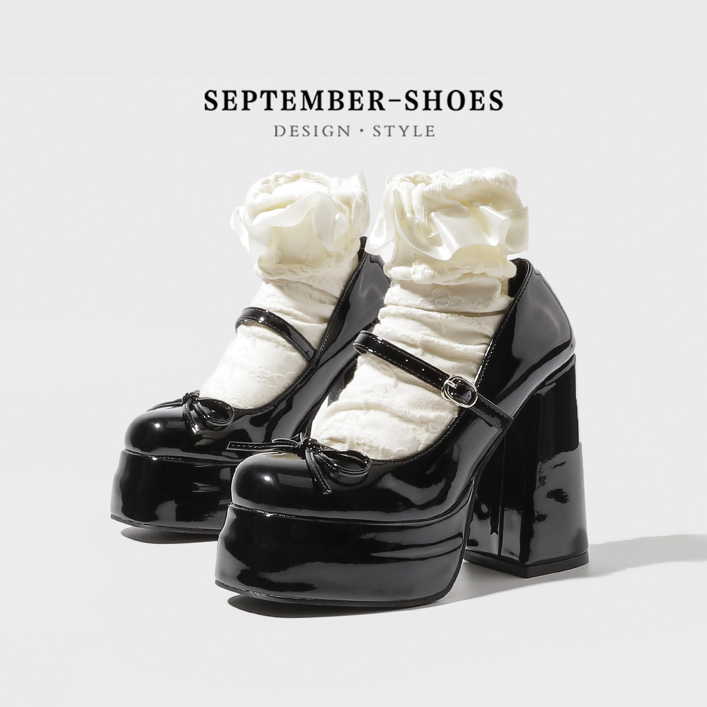 Lolita Marie Jane Shoes Women' - Japanese Tea 评论和价格
