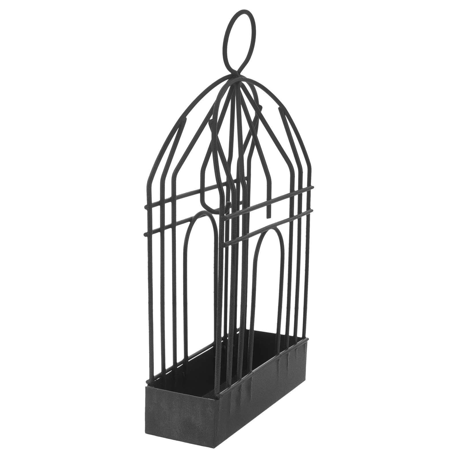 Black Retro Iron Birdcage Coil - Incense Holder 评论和价格