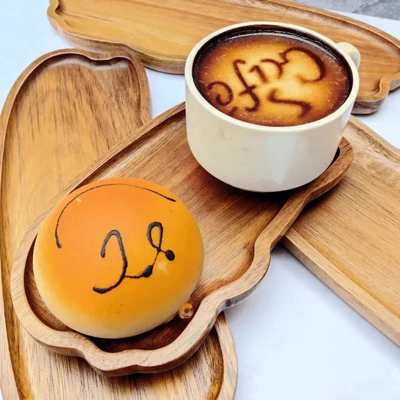 Japanese-style wooden coffee t - Japanese Snacks 评论和价格