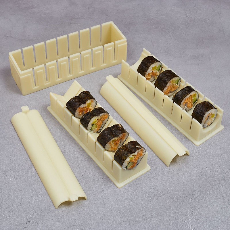 3pcs/set Square Heart-shaped S - Sushi Making Kit 评论和价格